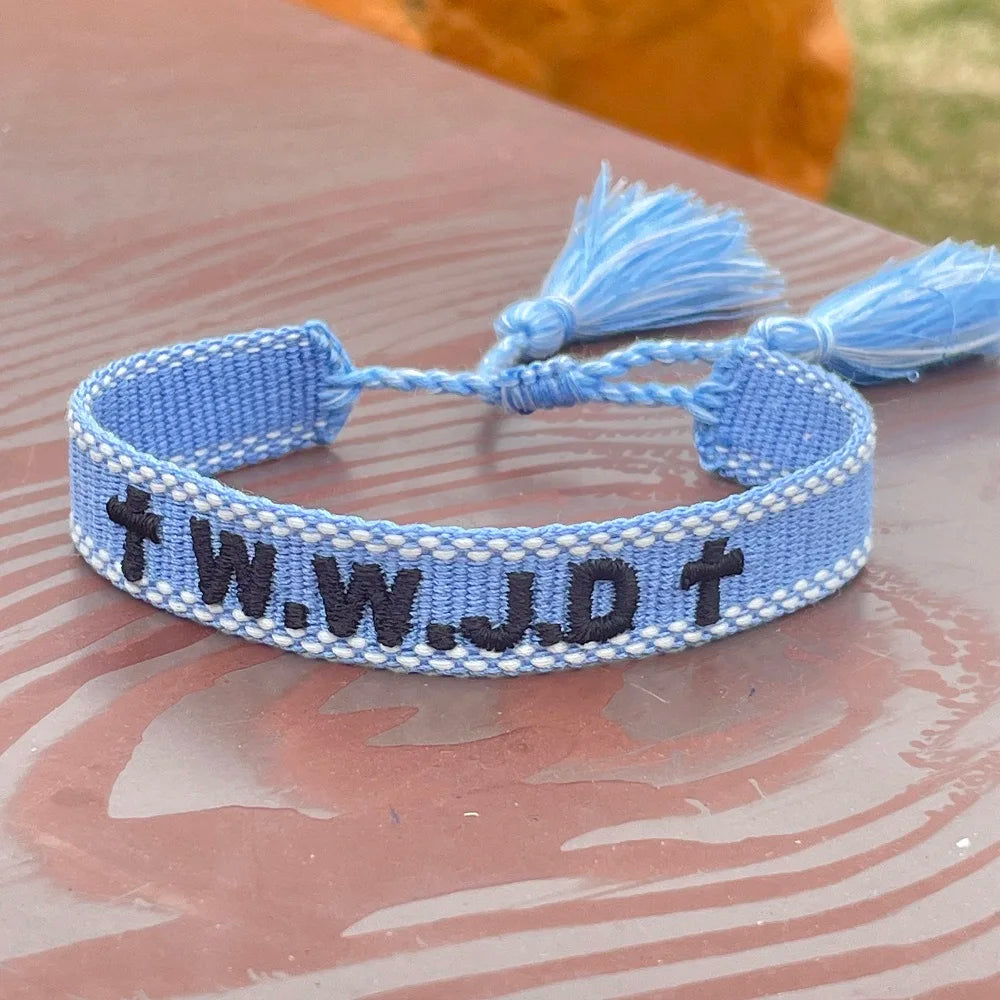 W.W.J.D. Woven Bracelet