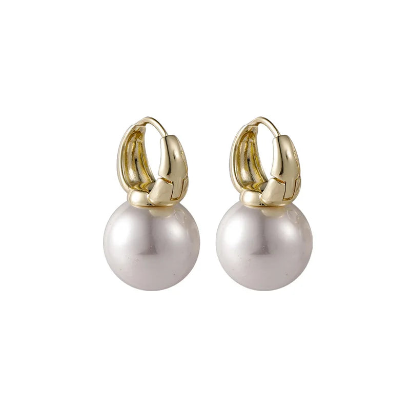 Cute Pearl Stud Simple Earrings Women