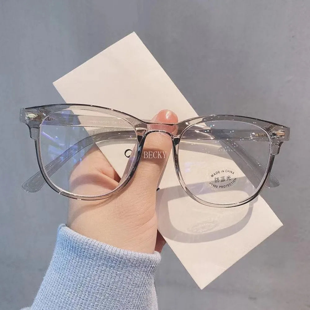 Transparent Blue Light Fashion Glasses