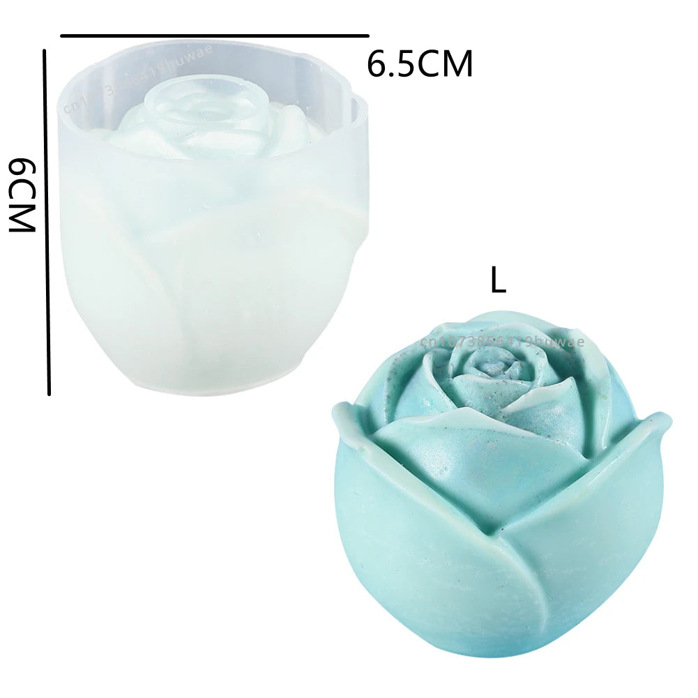 Flower Detail Candle Mold DIY