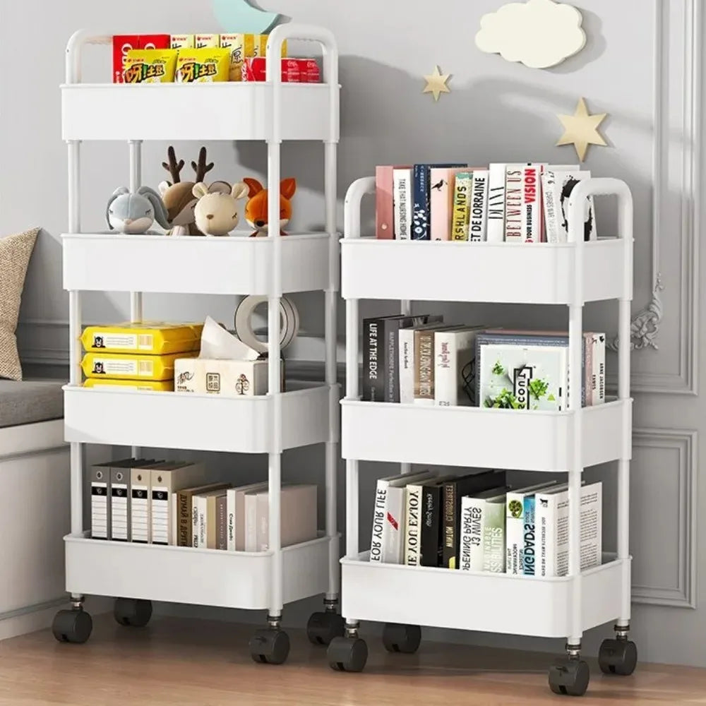 Shelf Storage Organizer Trolley Cart