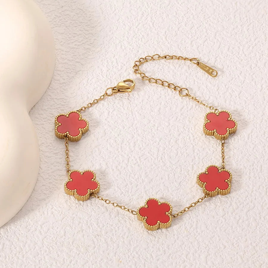 Flower Chain Bracelet