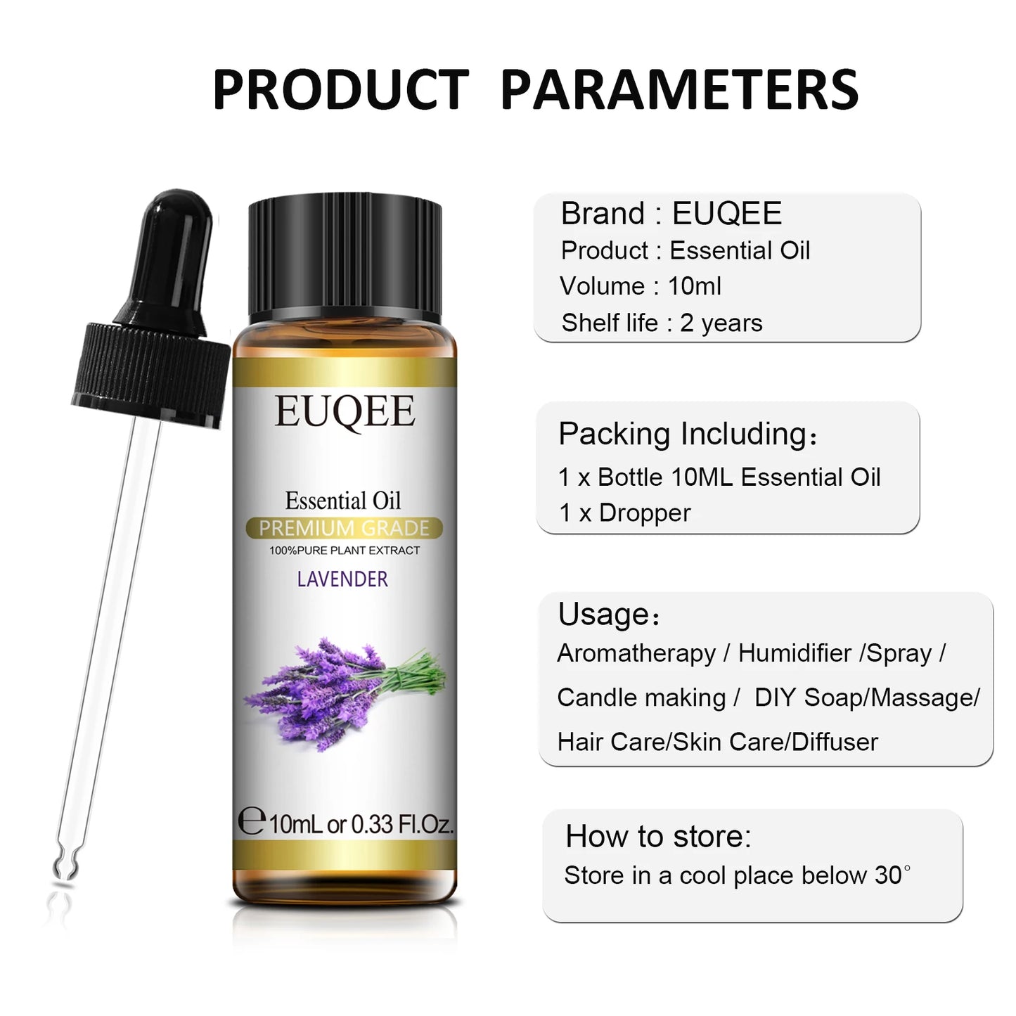 10mL Essential Oil with Dropper