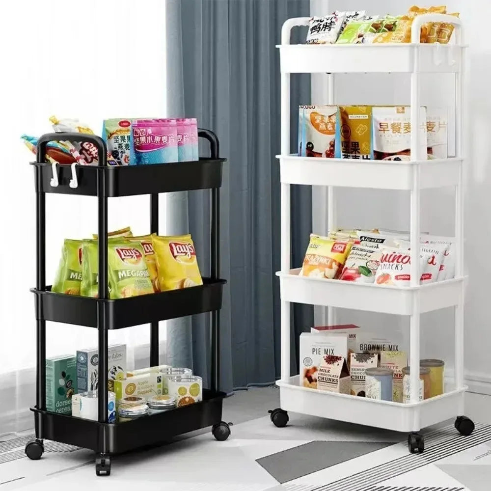 Shelf Storage Organizer Trolley Cart