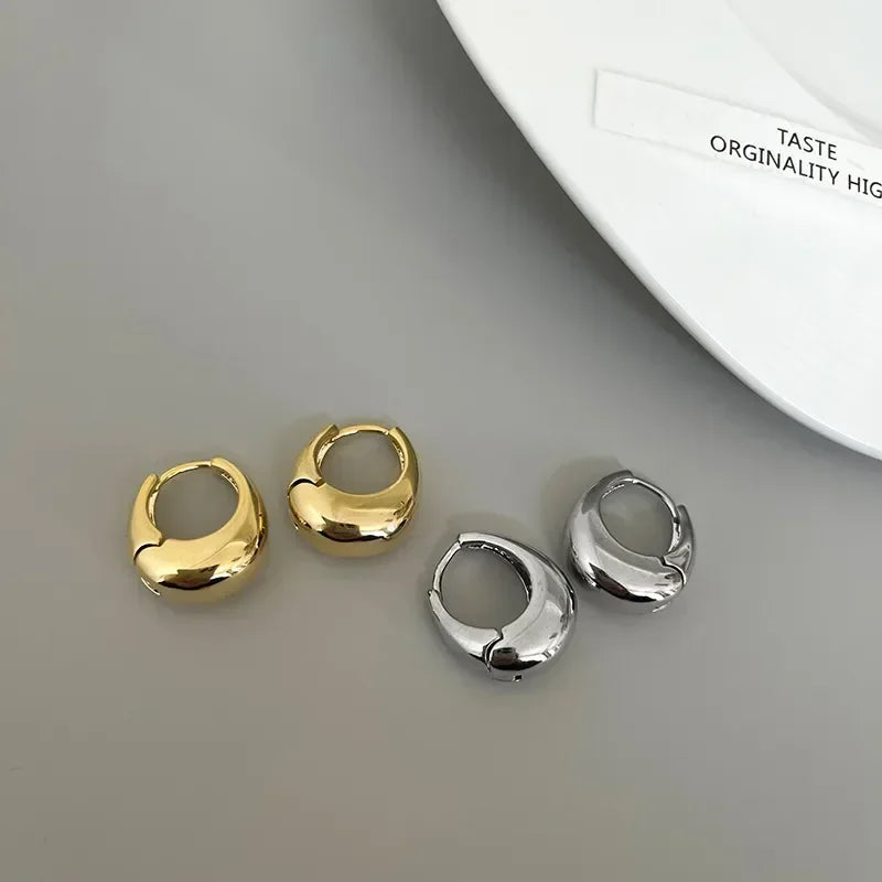 Chunky Hoop Earrings