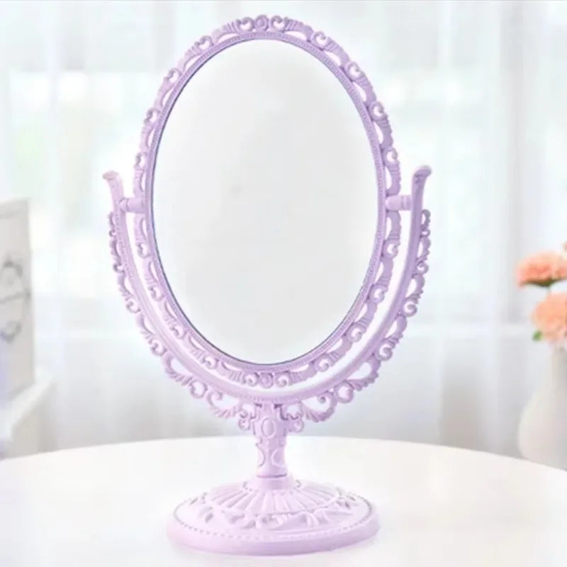 Lace Decor Vanity Mirror