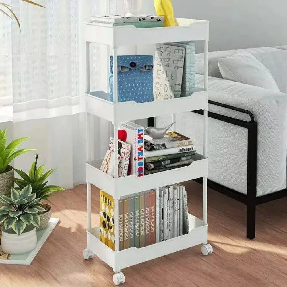 Shelf Storage Organizer Trolley Cart