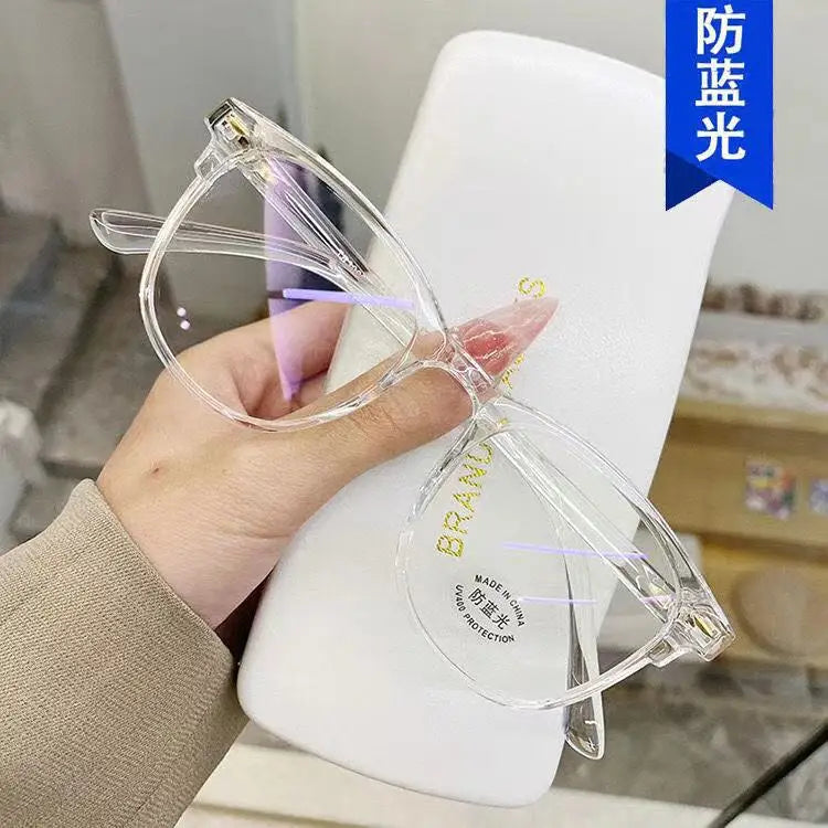 Transparent Blue Light Fashion Glasses