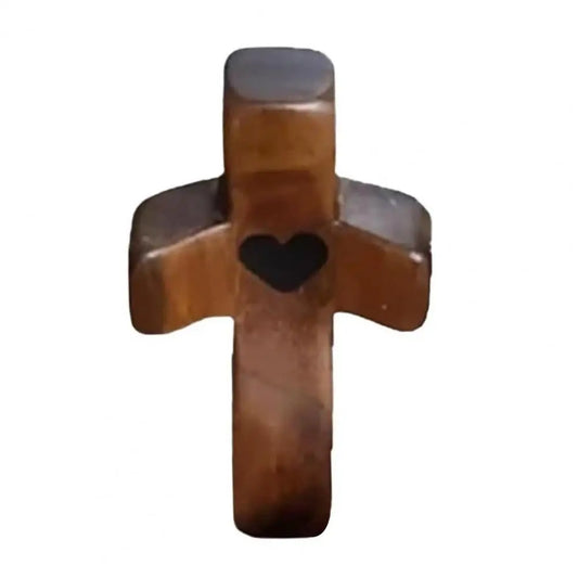 Olive Wood Pocket Cross