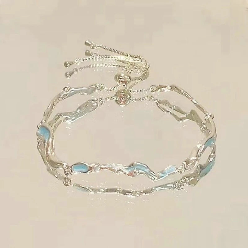 Cute Crystal Bracelet Bow Charms