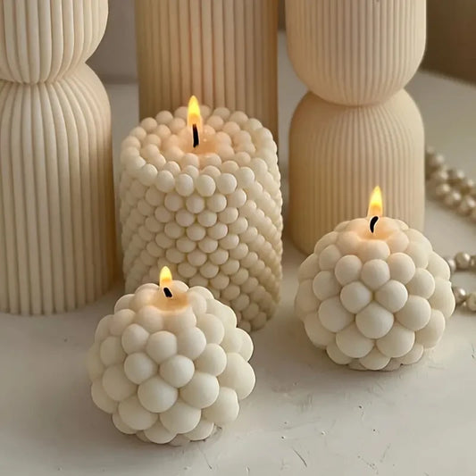 3D Silicone Candle Mold DIY