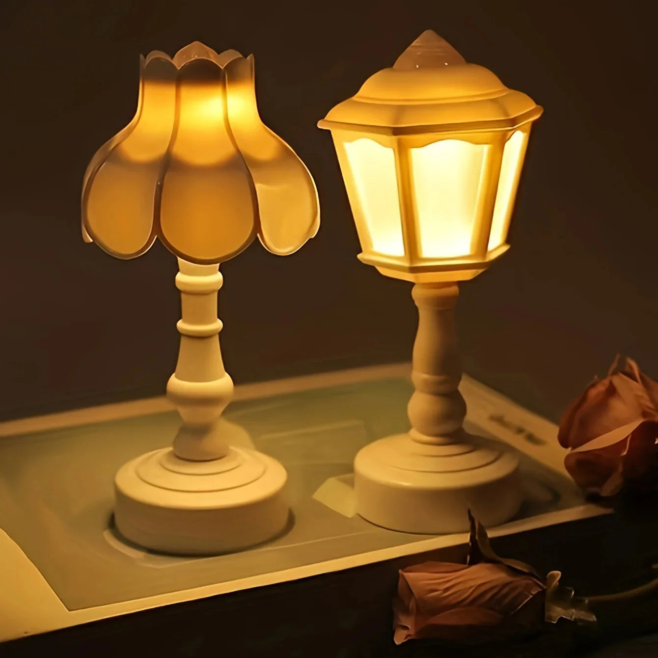 Vibrant Battery LED Table Lamp