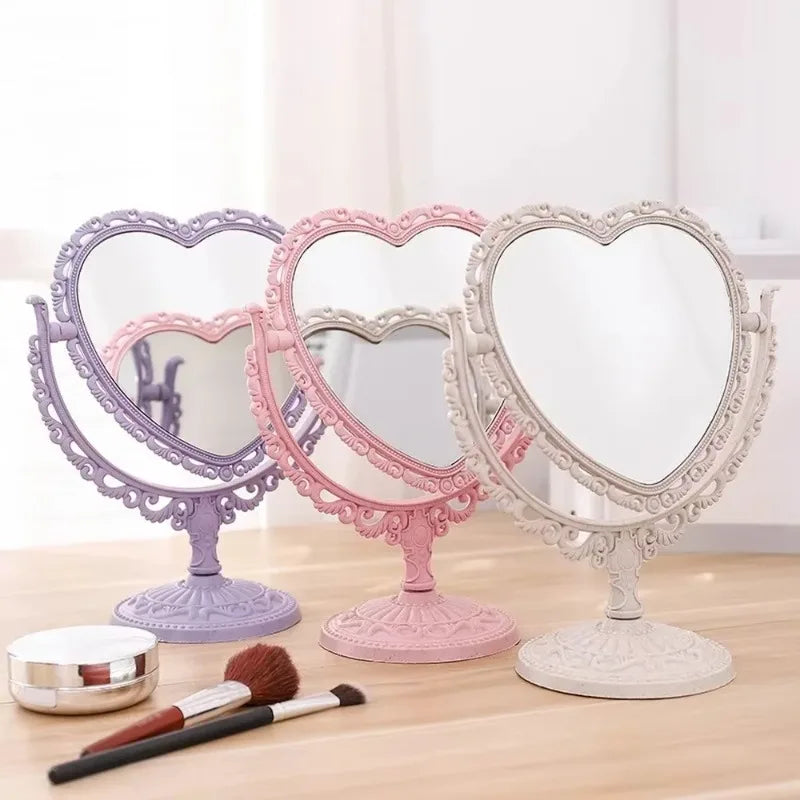 Lace Decor Vanity Mirror