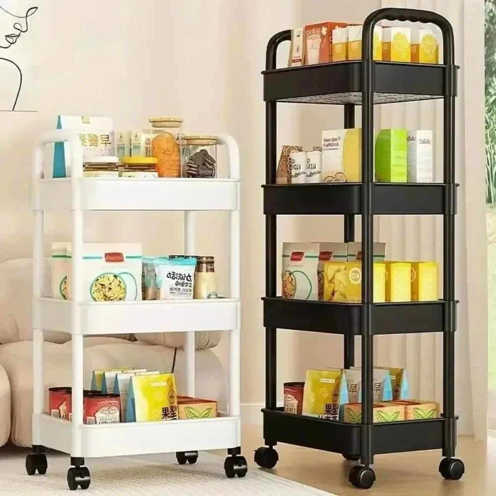 Shelf Storage Organizer Trolley Cart