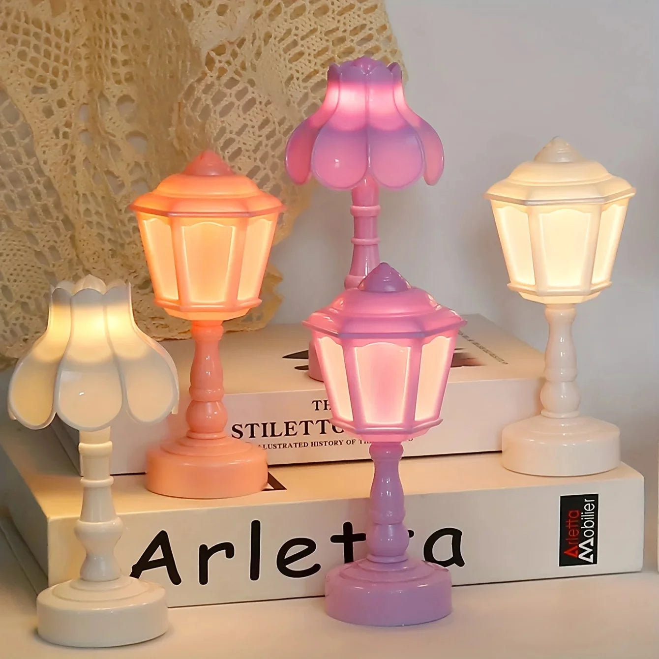 Vibrant Battery LED Table Lamp